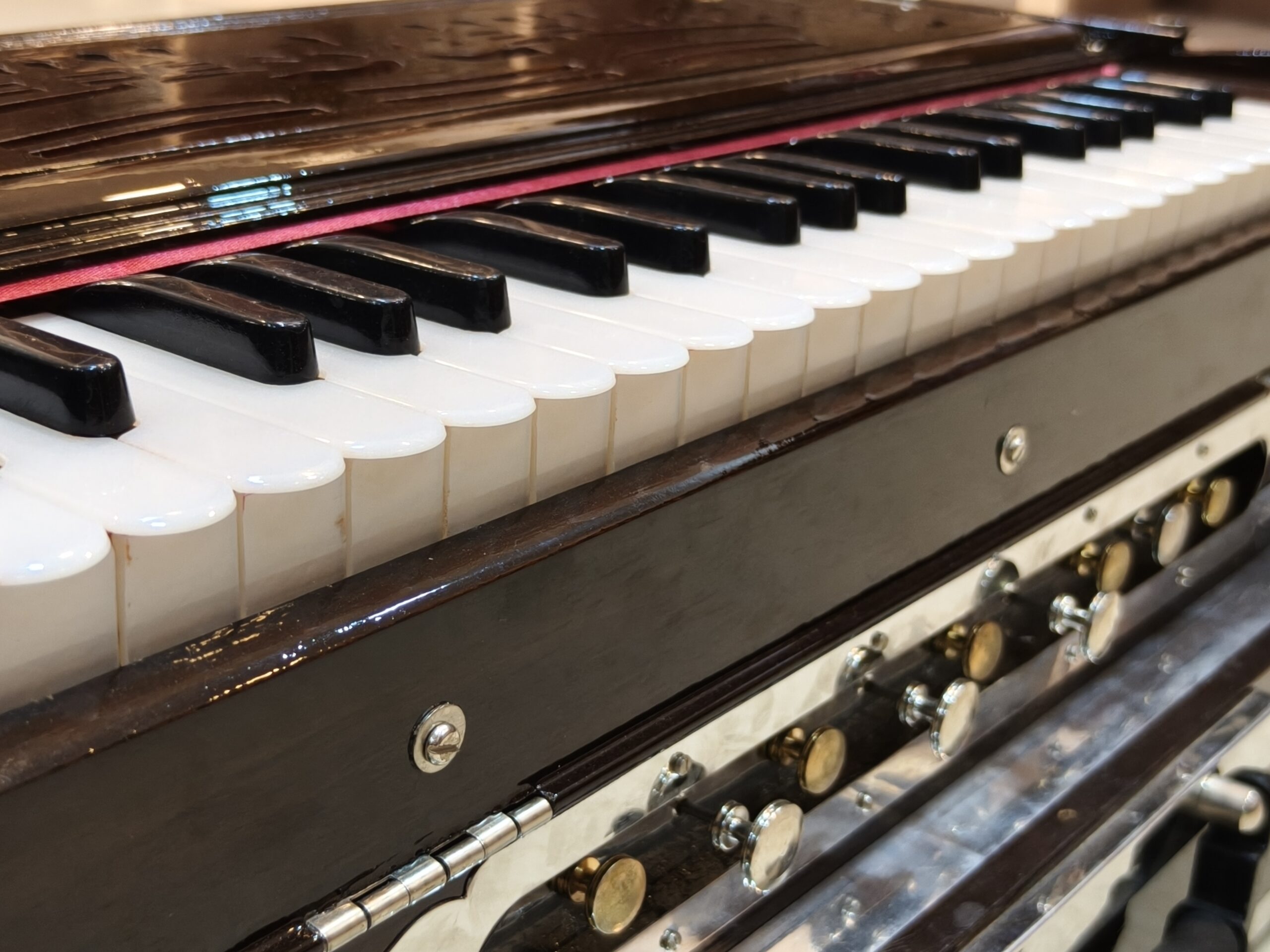 Rasa Veena Harmonium | 3.5 Octave | 2 Liner Box Harmonium - Image 9